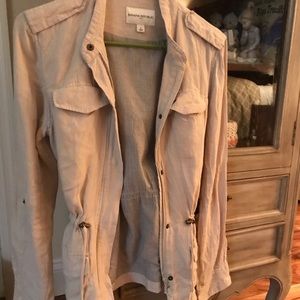 Linen Safari Jacket
